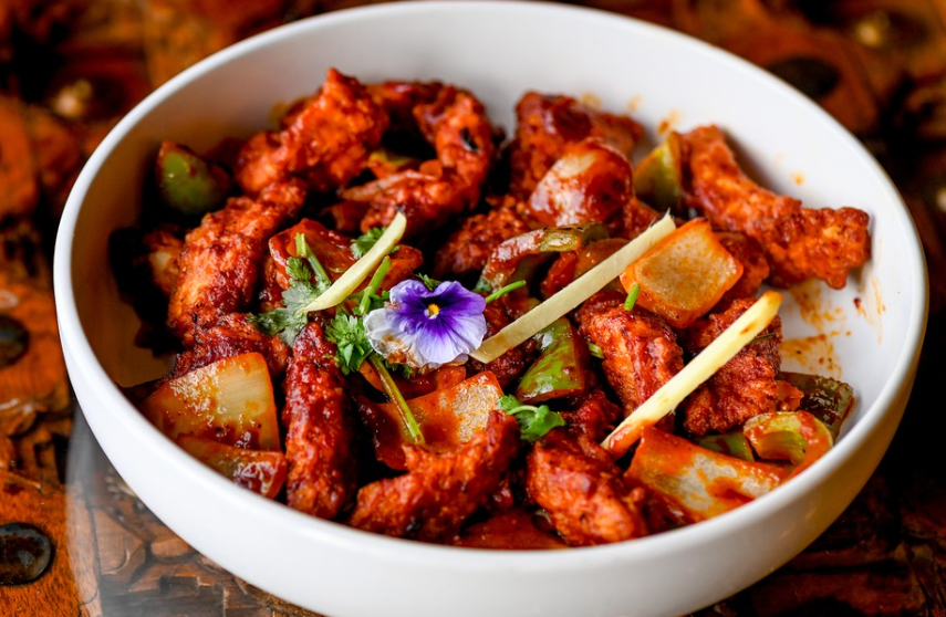Pakoras at India Palace, Nashua, NH